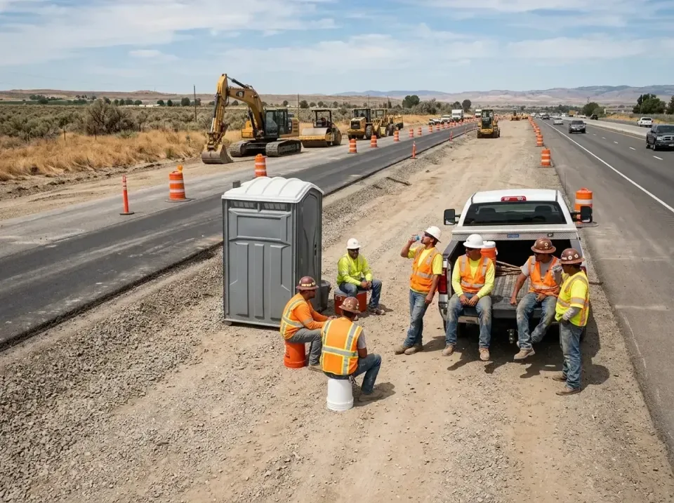 highway-road-construction-crew-007 — frequently asked questions, Porta Potty and Restroom Rentals in Clintonville, WI